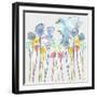 Wildflowers with Bird-Tammy Kushnir-Framed Giclee Print