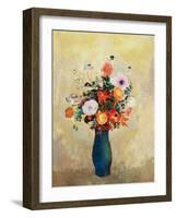 Wildflowers-Odilon Redon-Framed Giclee Print