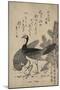 Wildfowl and Pine-Katsukawa Shunsei-Mounted Art Print