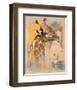 Wildlife Giraffe-Joadoor-Framed Art Print