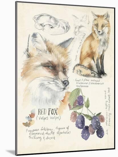 Wildlife Journals III-Jennifer Parker-Mounted Art Print