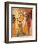 Wildlife Lion-Joadoor-Framed Art Print