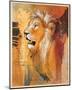 Wildlife Lion-Joadoor-Mounted Art Print