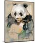 Wildlife Panda-Joadoor-Mounted Art Print