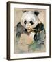 Wildlife Panda-Joadoor-Framed Art Print