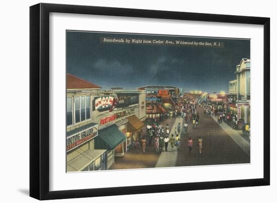 Wildwood-by-the-Sea, New Jersey-null-Framed Art Print