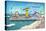 Wildwood, New Jersey - Retro Beach Boardwalk-Lantern Press-Stretched Canvas
