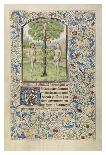 Border Detail - Vertical Panel - Adam and Eve Eating the Forbidden Fruit-Wilem Vrelant-Art Print