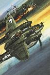 Famous Aircraft and Their Pilots: Lockheed Lightning - Major Richard I. Bong-Wilf Hardy-Giclee Print