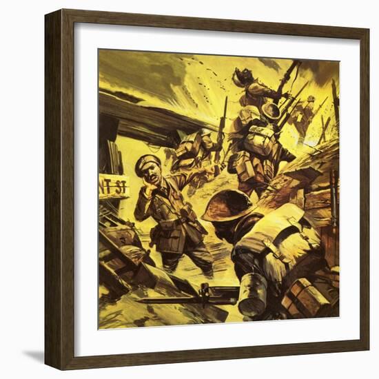 Wilfred Owen in the First World War-Gerry Wood-Framed Giclee Print