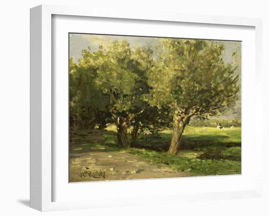 Wilgebome (Willow Trees), 1st, 1875-85-Willem Roelofs I-Framed Art Print