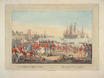 The British Royal Navy, 1815-Wilhelm Alexander Kobell-Framed Giclee Print