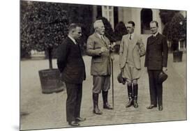 Wilhelm and Aviators-null-Mounted Photographic Print