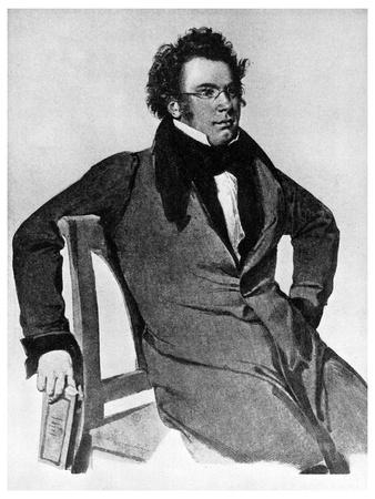Franz Peter Schubert, Austrian Composer, 1825
