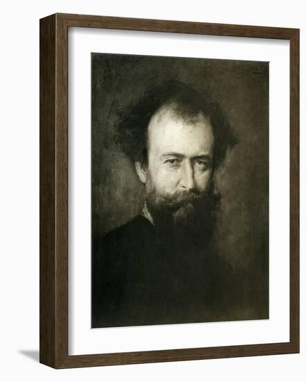 Wilhelm Busch-Franz Seraph von Lenbach-Framed Giclee Print