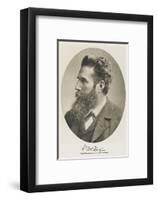 Wilhelm Conrad Rontgen German Physicist Discovered X-Rays 1895 Nobel Prizewinner 1901-null-Framed Photographic Print