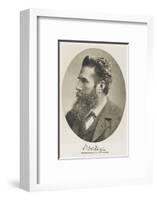 Wilhelm Conrad Rontgen German Physicist Discovered X-Rays 1895 Nobel Prizewinner 1901-null-Framed Photographic Print