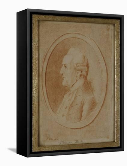 Wilhelm Friedrich Bach, 1782-P. Guelle or Gulle-Framed Stretched Canvas