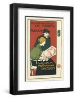 Wilhelm Hoffman, Printers of Modern Posters, Dresden-Otto Fischer-Framed Art Print