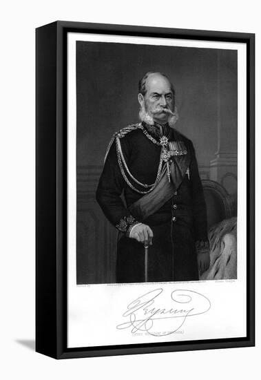 Wilhelm I Emperor-Alonzo Chappel-Framed Stretched Canvas