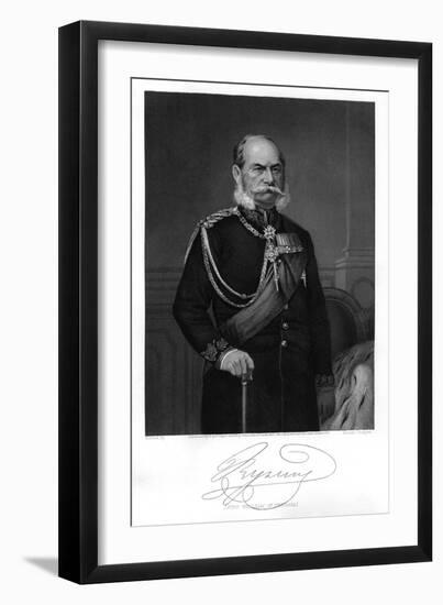 Wilhelm I Emperor-Alonzo Chappel-Framed Art Print