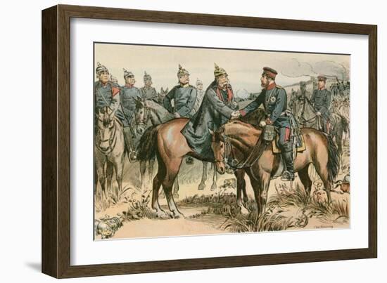 Wilhelm I, King of Prussia and First German Emperor-Carl Rohling-Framed Giclee Print