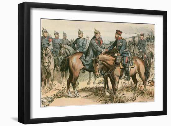 Wilhelm I, King of Prussia and First German Emperor-Carl Rohling-Framed Giclee Print