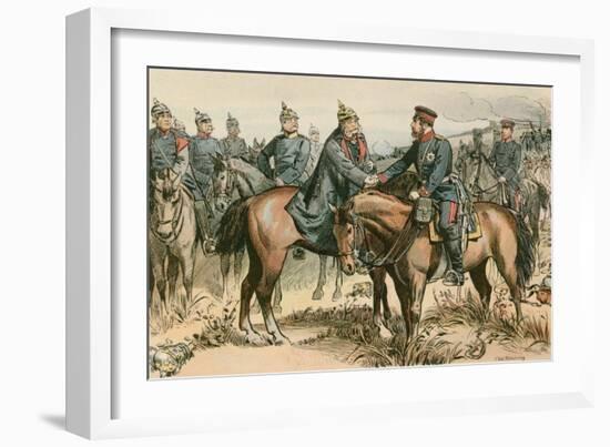 Wilhelm I, King of Prussia and First German Emperor-Carl Rohling-Framed Giclee Print