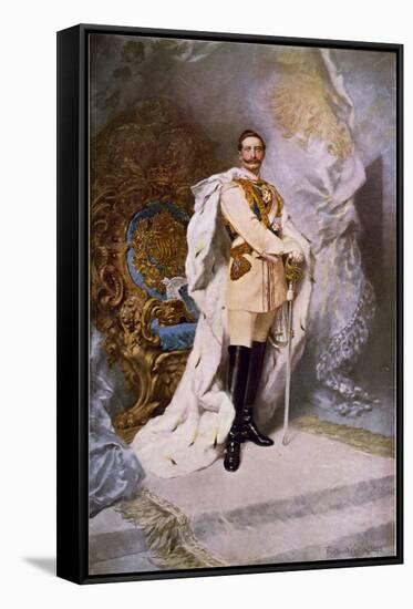 Wilhelm II, 1893-Ferdinand Keller-Framed Stretched Canvas