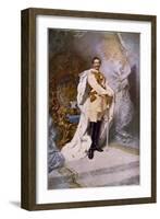 Wilhelm II, 1893-Ferdinand Keller-Framed Giclee Print