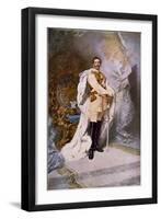 Wilhelm II, 1893-Ferdinand Keller-Framed Giclee Print