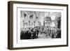 Wilhelm II and the Ministers at the Opening of the Reichstag (25 June 188), 1900-null-Framed Giclee Print