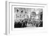 Wilhelm II and the Ministers at the Opening of the Reichstag (25 June 188), 1900-null-Framed Giclee Print