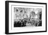 Wilhelm II and the Ministers at the Opening of the Reichstag (25 June 188), 1900-null-Framed Premium Giclee Print