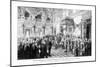 Wilhelm II and the Ministers at the Opening of the Reichstag (25 June 188), 1900-null-Mounted Premium Giclee Print