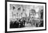 Wilhelm II and the Ministers at the Opening of the Reichstag (25 June 188), 1900-null-Framed Giclee Print