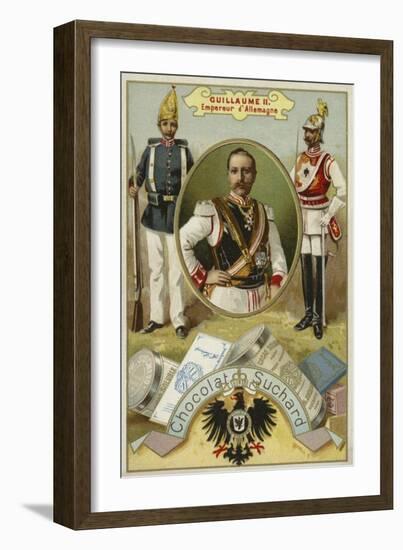 Wilhelm Ii, Emperor of Germany-null-Framed Giclee Print