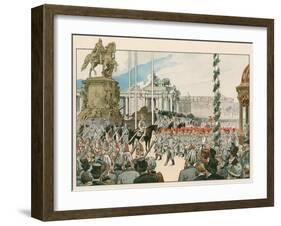 Wilhelm II, German Emperor and King of Prussia-Carl Rohling-Framed Giclee Print