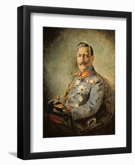 Wilhelm II, German Emperor, c.1916-Vienna Nedomansky Studio-Framed Giclee Print