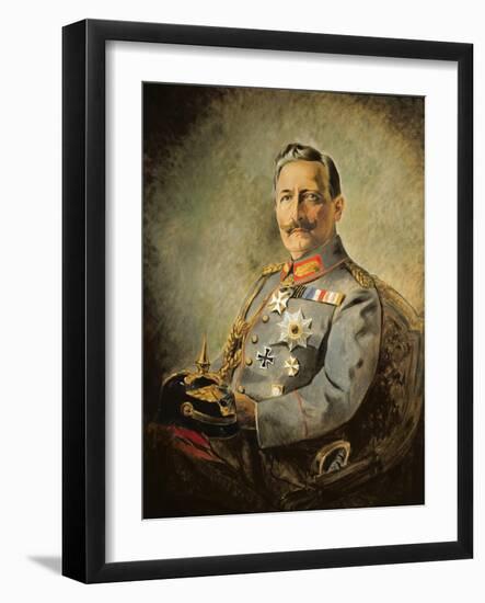 Wilhelm II, German Emperor, c.1916-Vienna Nedomansky Studio-Framed Giclee Print