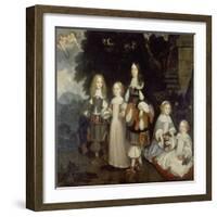 Wilhelm III Von Oranien Mit Vettern Und Nichten-Abraham Ragueneau-Framed Giclee Print