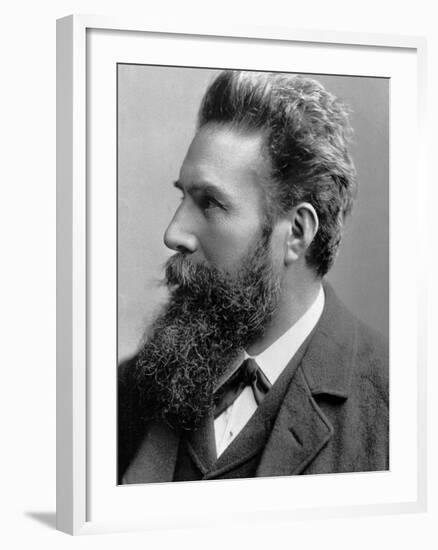 Wilhelm Konrad Von Roentgen, German Physicist, 1901-null-Framed Photographic Print