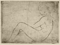 Liegender Akt (Meeresstimmung), 1910-Wilhelm Lehmbruck-Stretched Canvas
