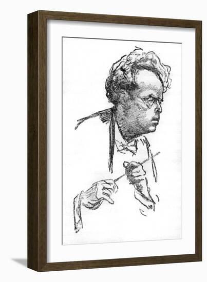 Wilhelm Mengelberg, 1871-1951-Emil Orlik-Framed Giclee Print