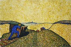 Blue Sowing Peasant. 1911-Wilhelm Morgner-Giclee Print