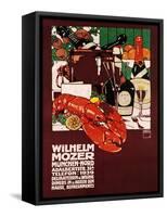 Wilhelm Mozer Poster-Ludwig Hohlwein-Framed Stretched Canvas