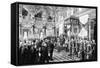 Wilhelm Opens Reichstag-null-Framed Stretched Canvas