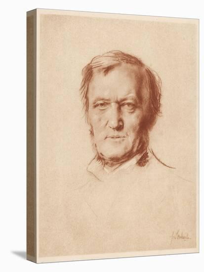 Wilhelm Richard Wagner German Composer-Franz Von Lembach-Stretched Canvas