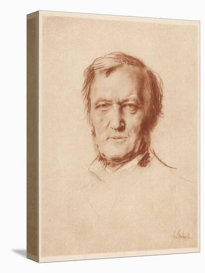 Wilhelm Richard Wagner German Composer-Franz Von Lembach-Stretched Canvas