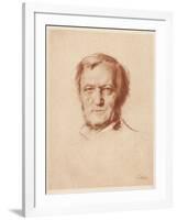 Wilhelm Richard Wagner German Composer-Franz Von Lembach-Framed Photographic Print